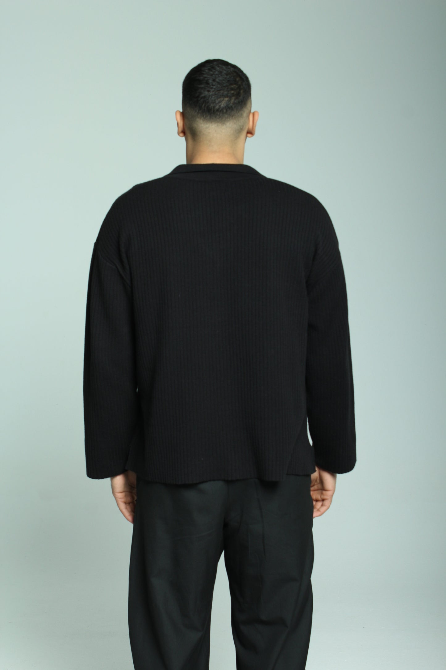 Black Polo Sweater